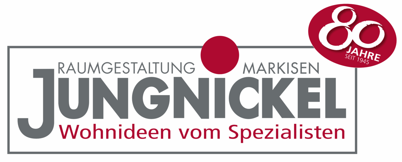 Logo Jungnickel. 80 Jahre